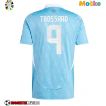 Moške Nogometnih dresov Belgija Leandro Trossard #9 Gostujoči EP 2024 Kratki rokavi